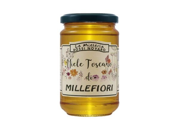 Apicoltura Rossi Taliansky kvetový med, 400 g (Miele Toscano di Millefiori)